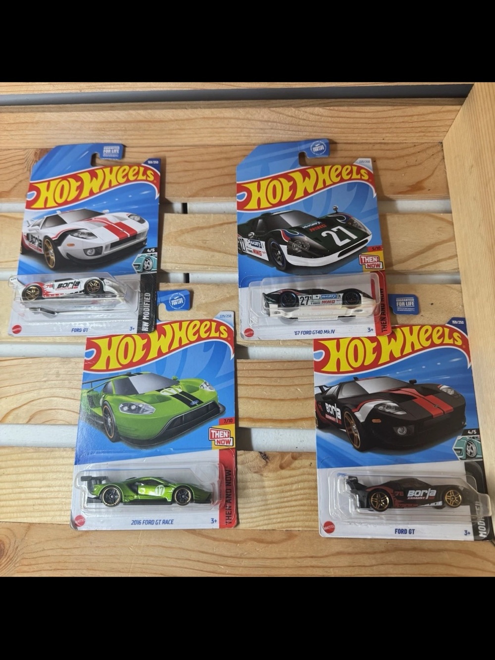 Hot Wheels Ford GT Cars Diecast 1:64 Scale Unopened Box New Lot (4)